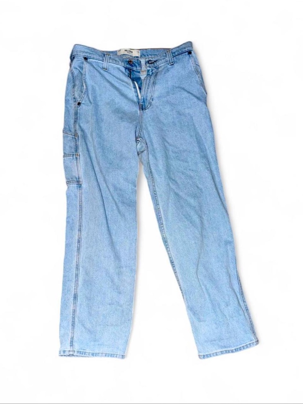 Hollister Light Blue Straight Carpenter Jeans